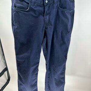 Navy Blue duck canvas Carhartt 35x30 relaxed fit Pants